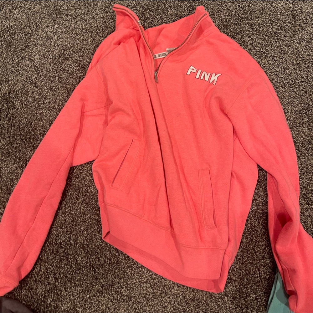 PINK half zip